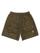 Street Patchwork Personalized Multi-pocket Shorts