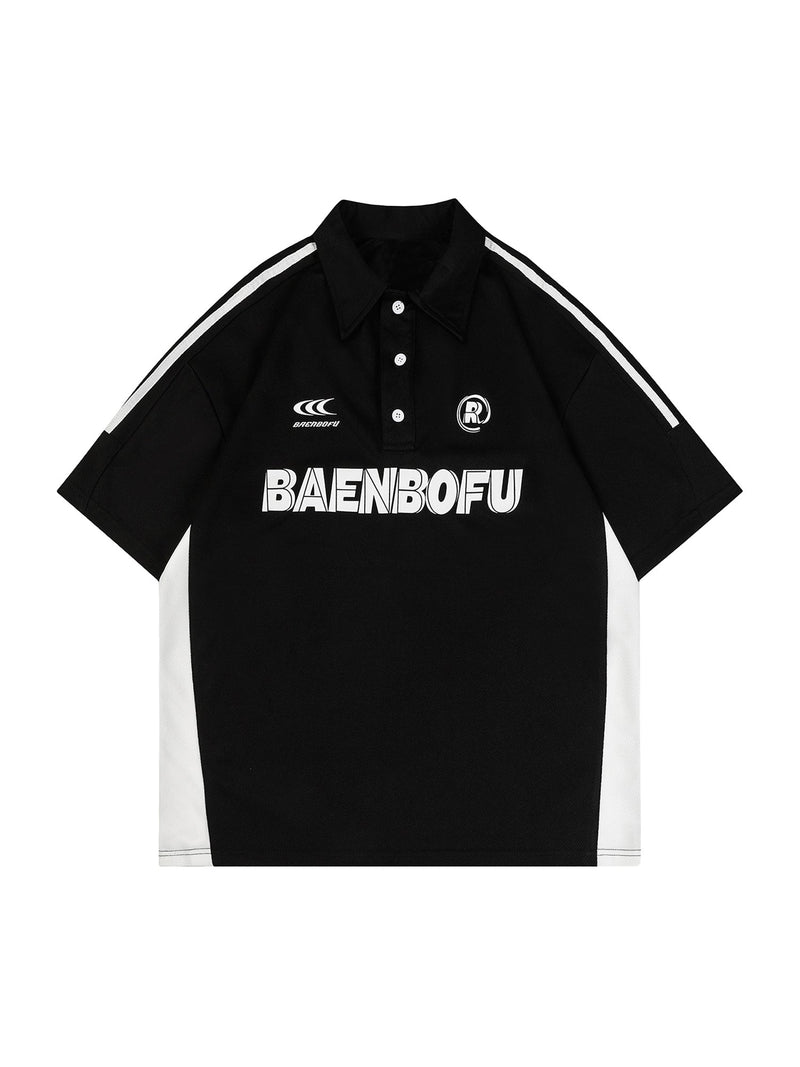 Retro Street Polo Short Sleeve T-Shirt