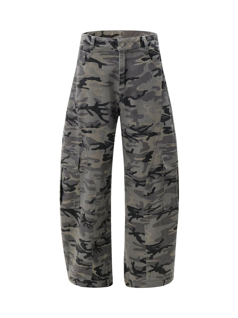 Camouflage Multi Pocket Cargo Pants