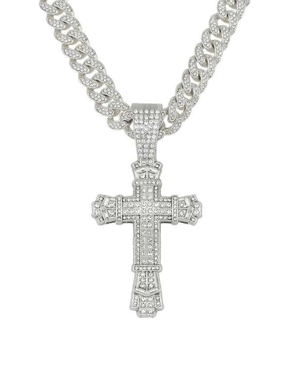 High Street Cross Necklace