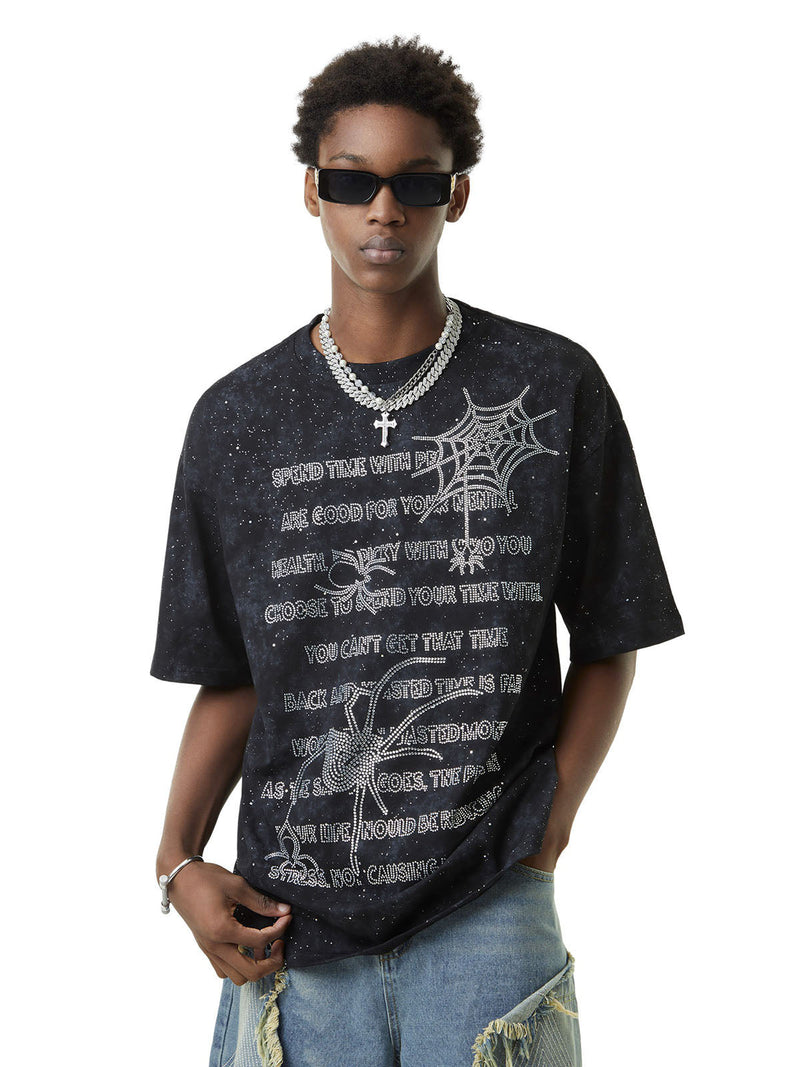 Diamond Star Spider Street Rap T-Shirt