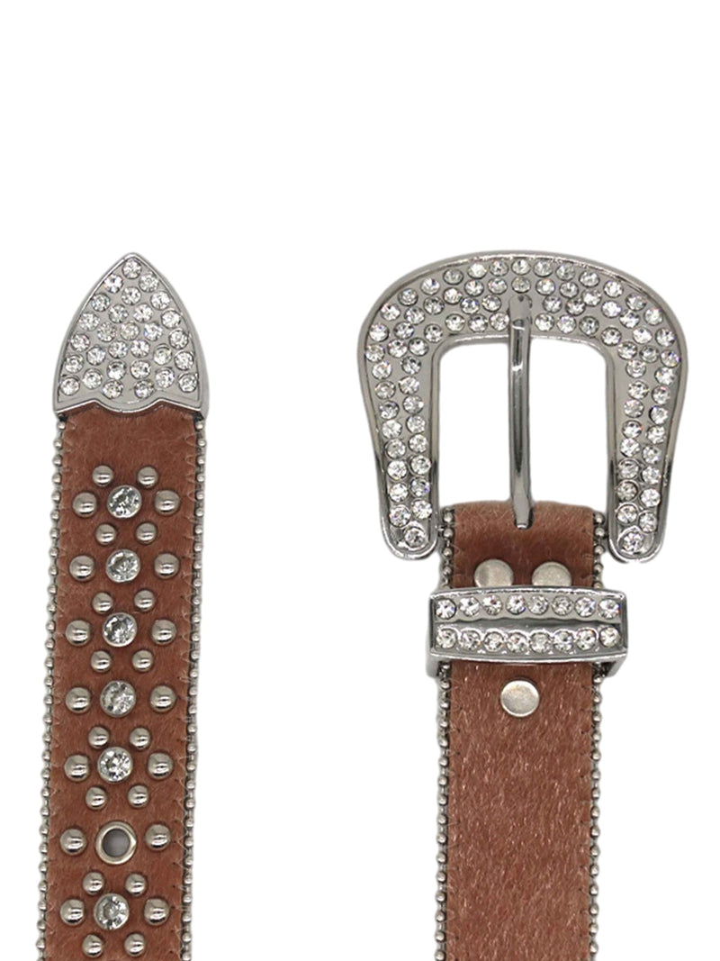 Hip Hop Punk Rhinestone Belt