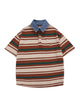 Vintage Striped Polo Shirt