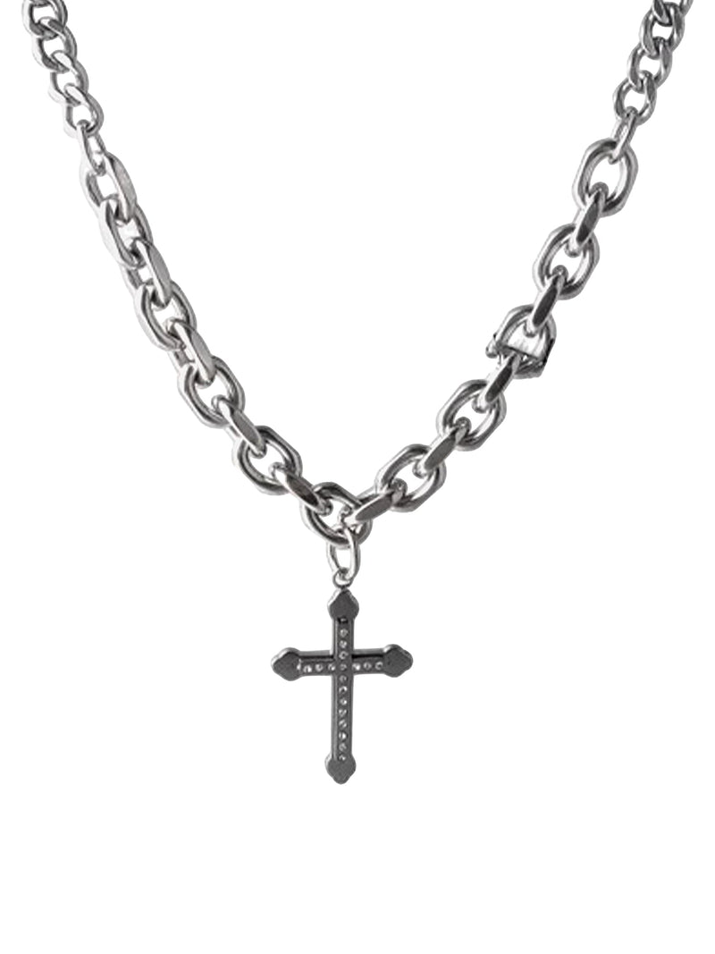 Black Cross Necklace