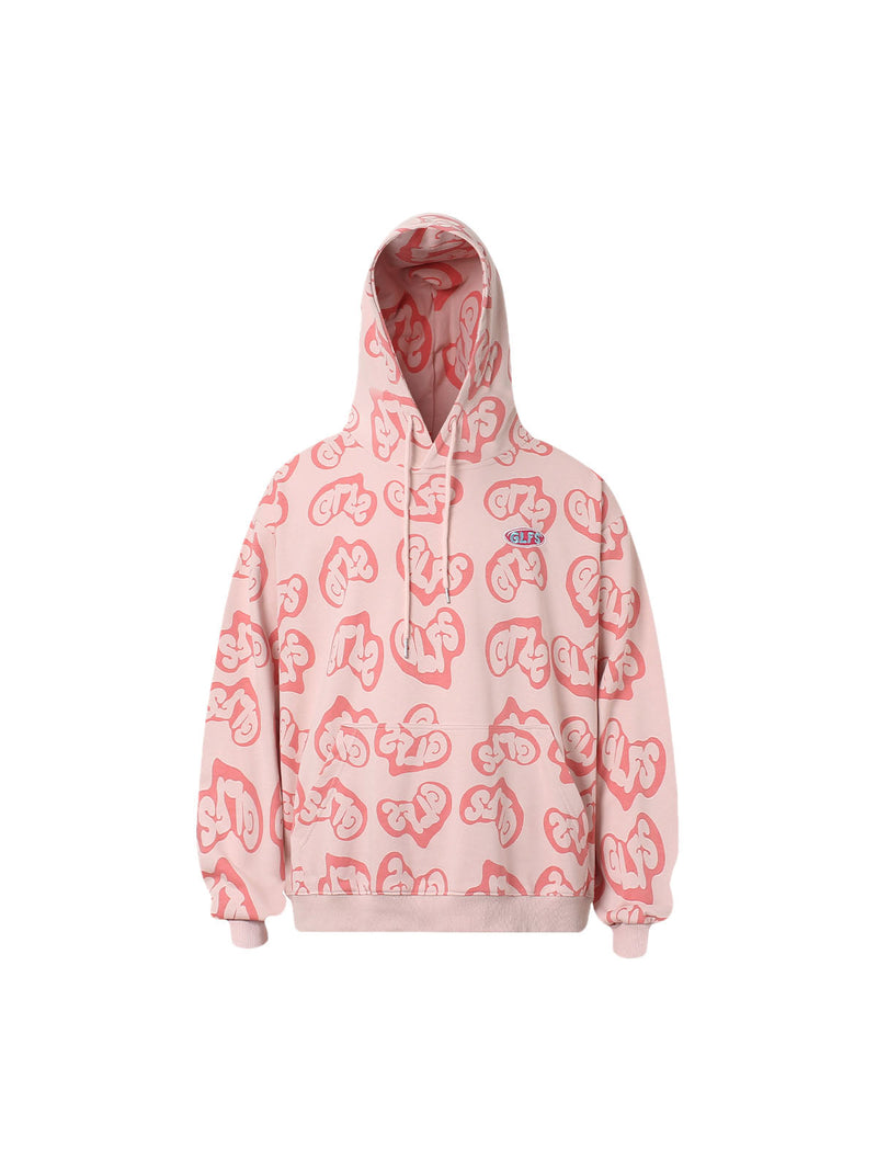 Towel Embroidered Pullover Hoodie