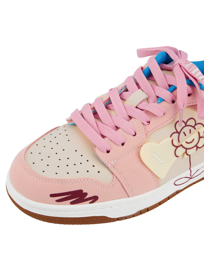 Sunflower Hip-Hop Skate Shoes