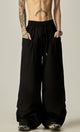 Ultra-Relaxed Wide-Leg Drawstring Lounge Pants