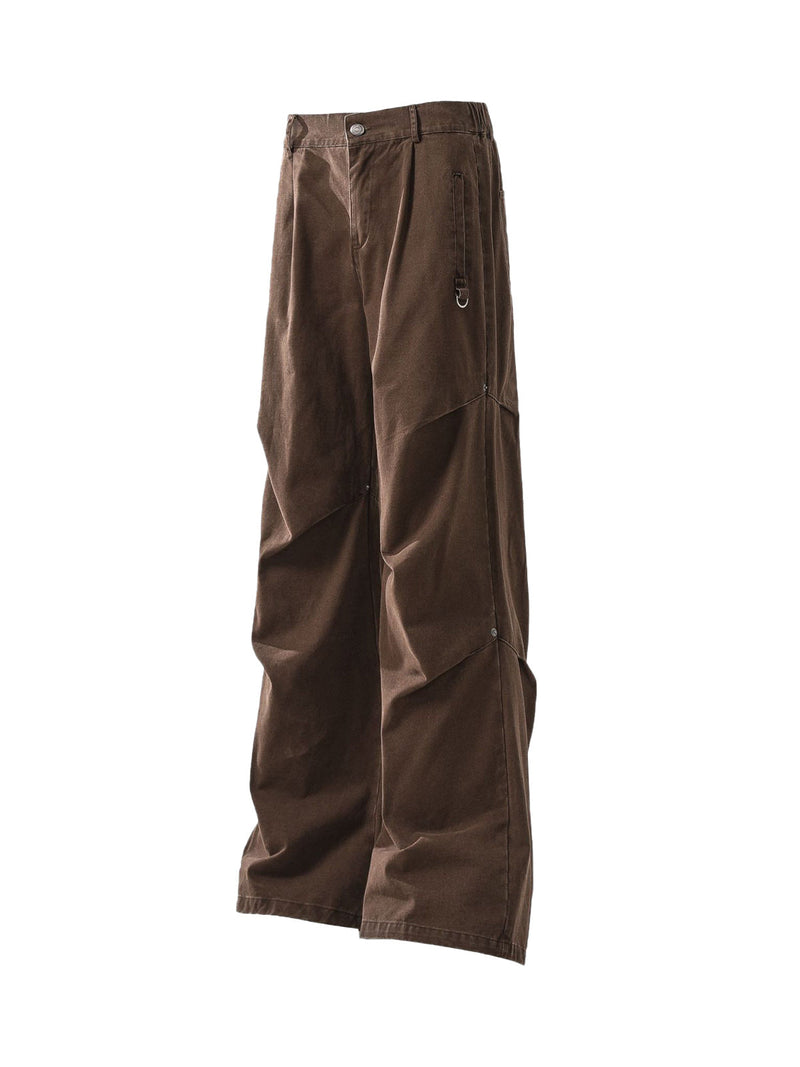 Retro Pleated Cleanfit Baggy Pants