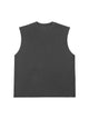 Heavyweight Cotton Sleeveless Unisex Vintage Waistcoat