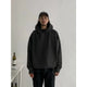 Oversized Basic Sweatshirt Hoodie - chiclara