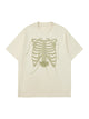 Street Skull Print T-shirt