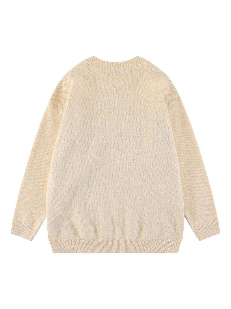 Retro Gradient Crewneck Sweater