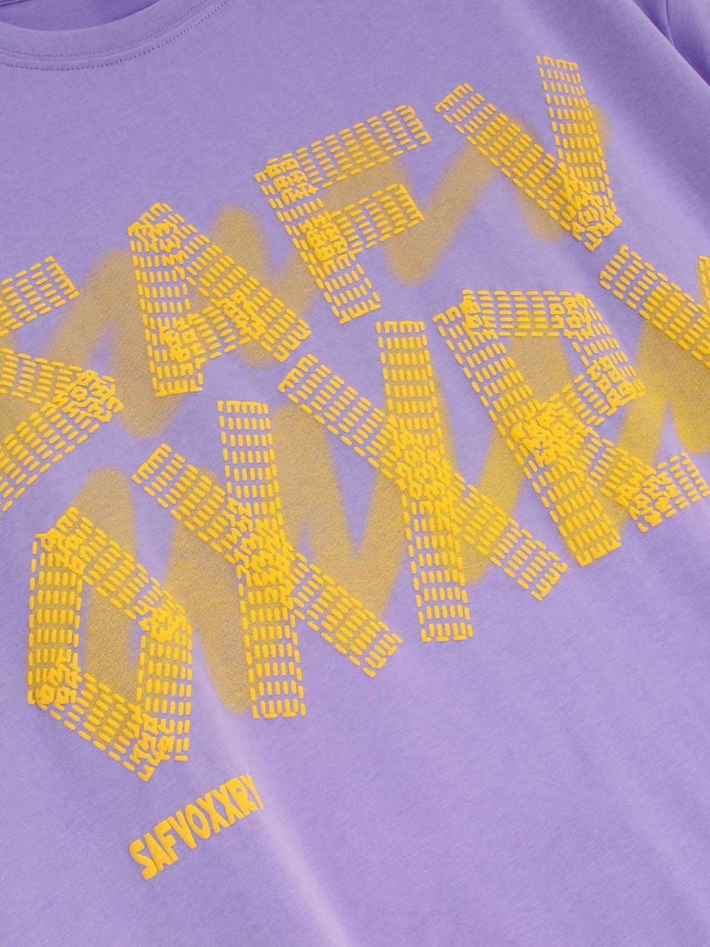 Creative Alphabet Printed T-Shirt