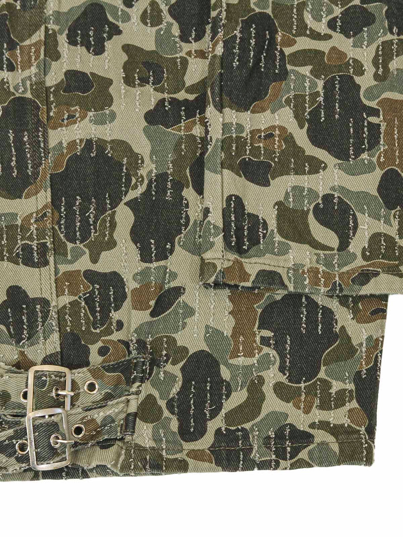 Camouflage Multi-Pocket Cargo Pants