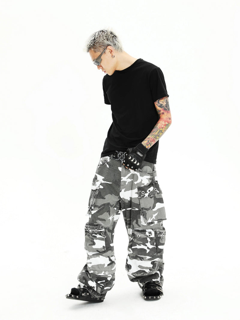 Urban Camouflage Cargo Pants