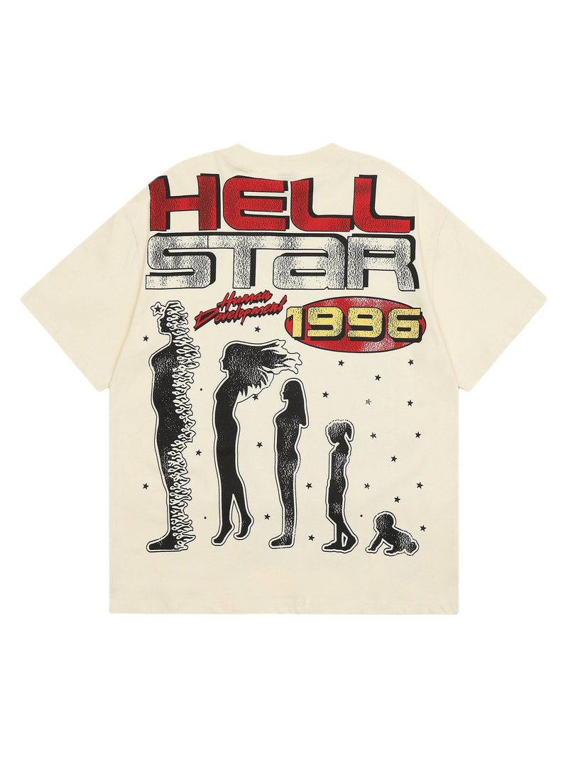 Retro Body Dialysis Printed Hellstar T-shirt