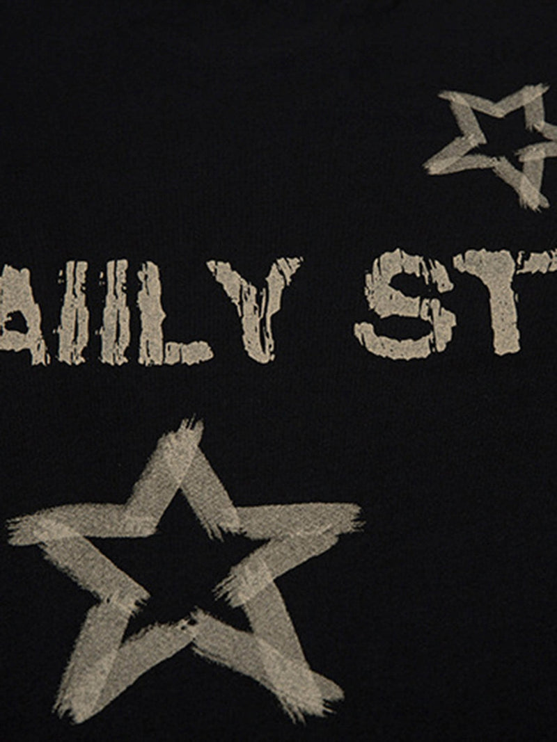 High Street Star Loose T-Shirt