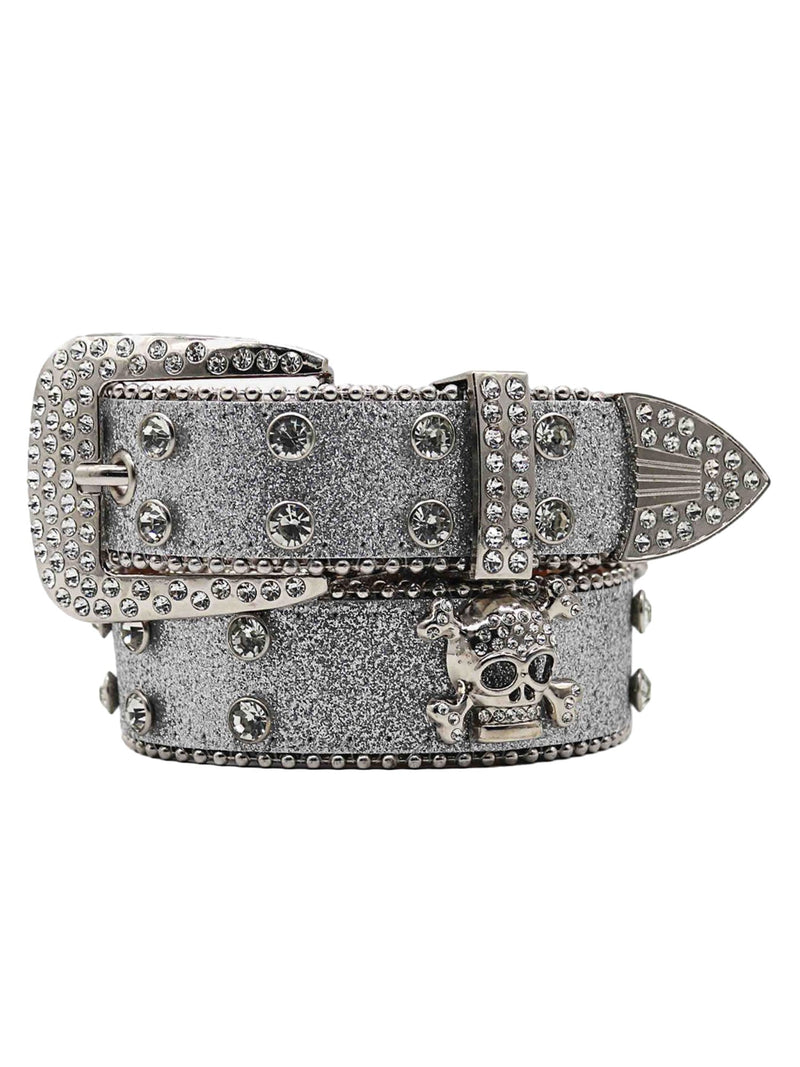 Studded Rhinestone Belt