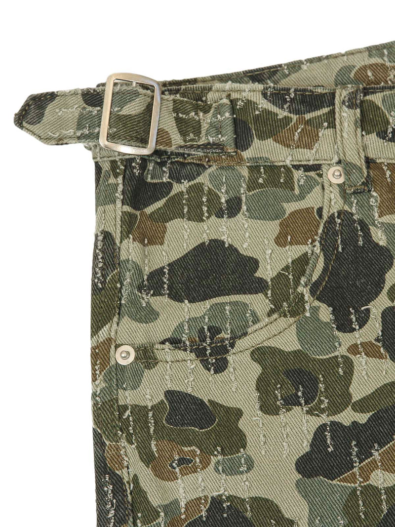 Camouflage Multi-Pocket Cargo Pants