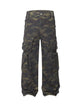 Wasteland Style Camouflage Baggy Cargo Pants