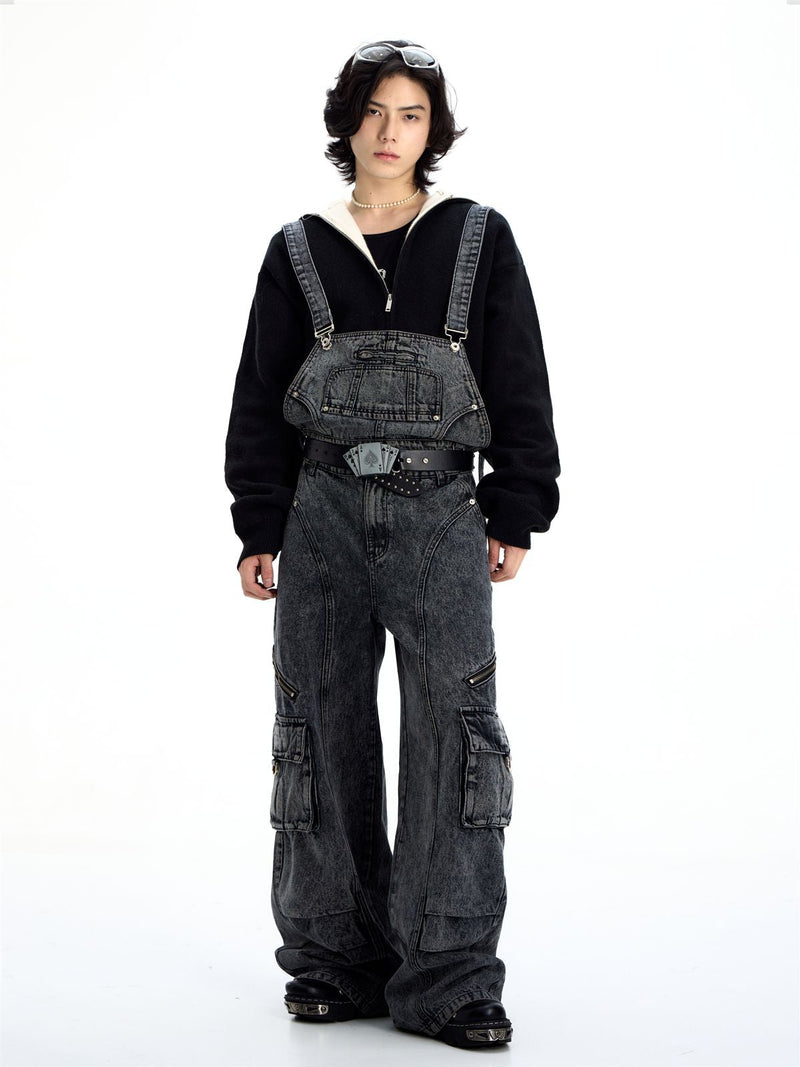 Unisex Denim Jeans Overall - chiclara