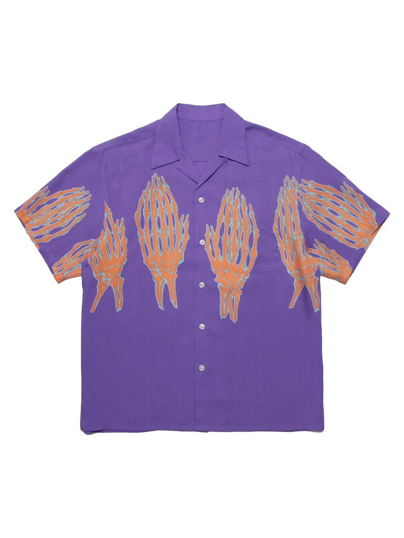 Ghost Hand Ghost Claw Casual Print Shirt