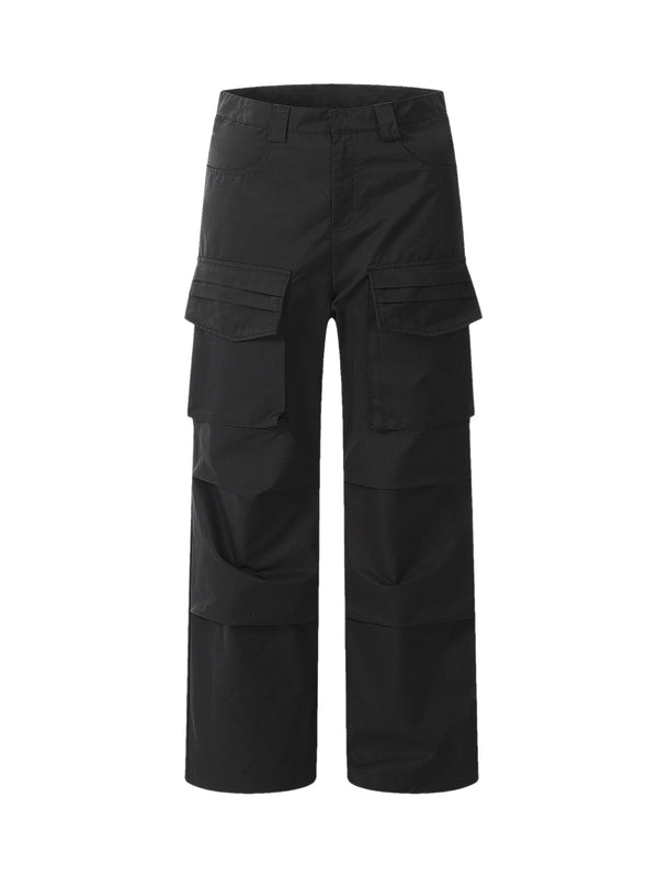 American Simple Pocket Casual Overalls