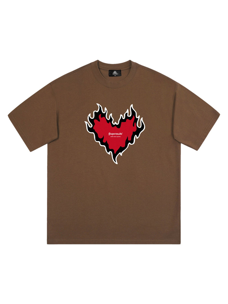 Heart Print T-shirt