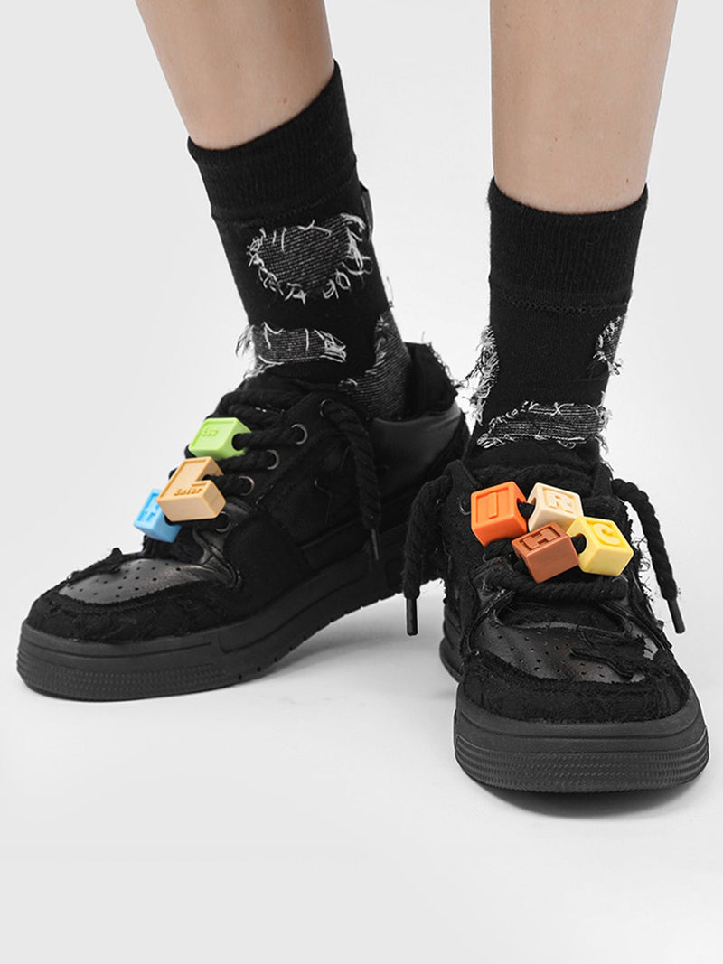 Retro Darth Vader Street Couple Sneakers