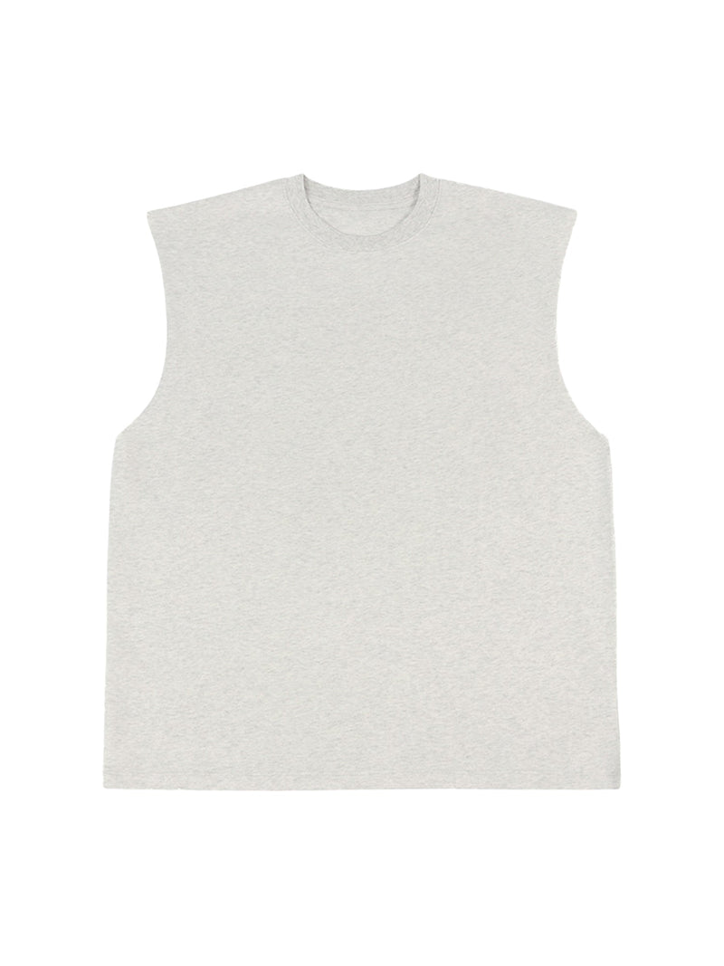 Heavyweight Cotton Sleeveless Unisex Vintage Waistcoat