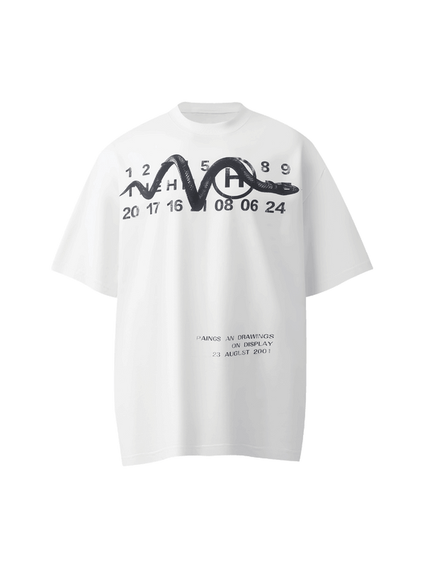 Washed Digital Art Street Rap T-Shirt