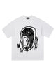 Hip-hop High Street Creative Portrait Print T-shirt