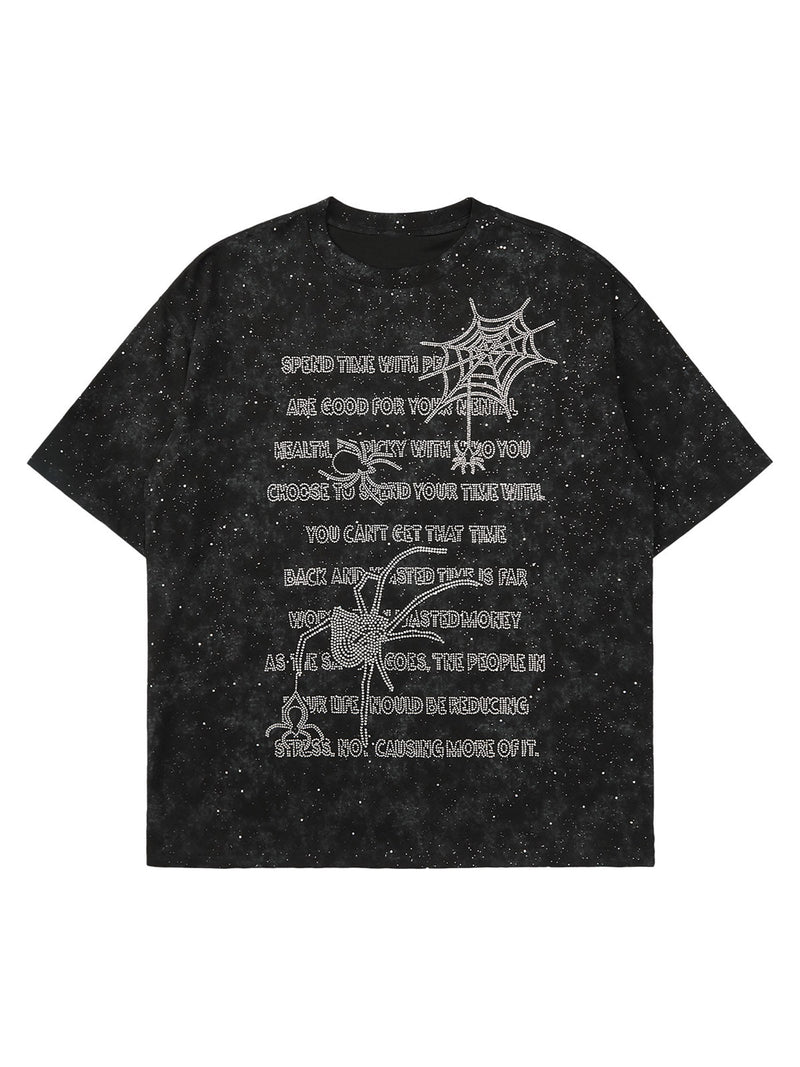 Diamond Star Spider Street Rap T-Shirt