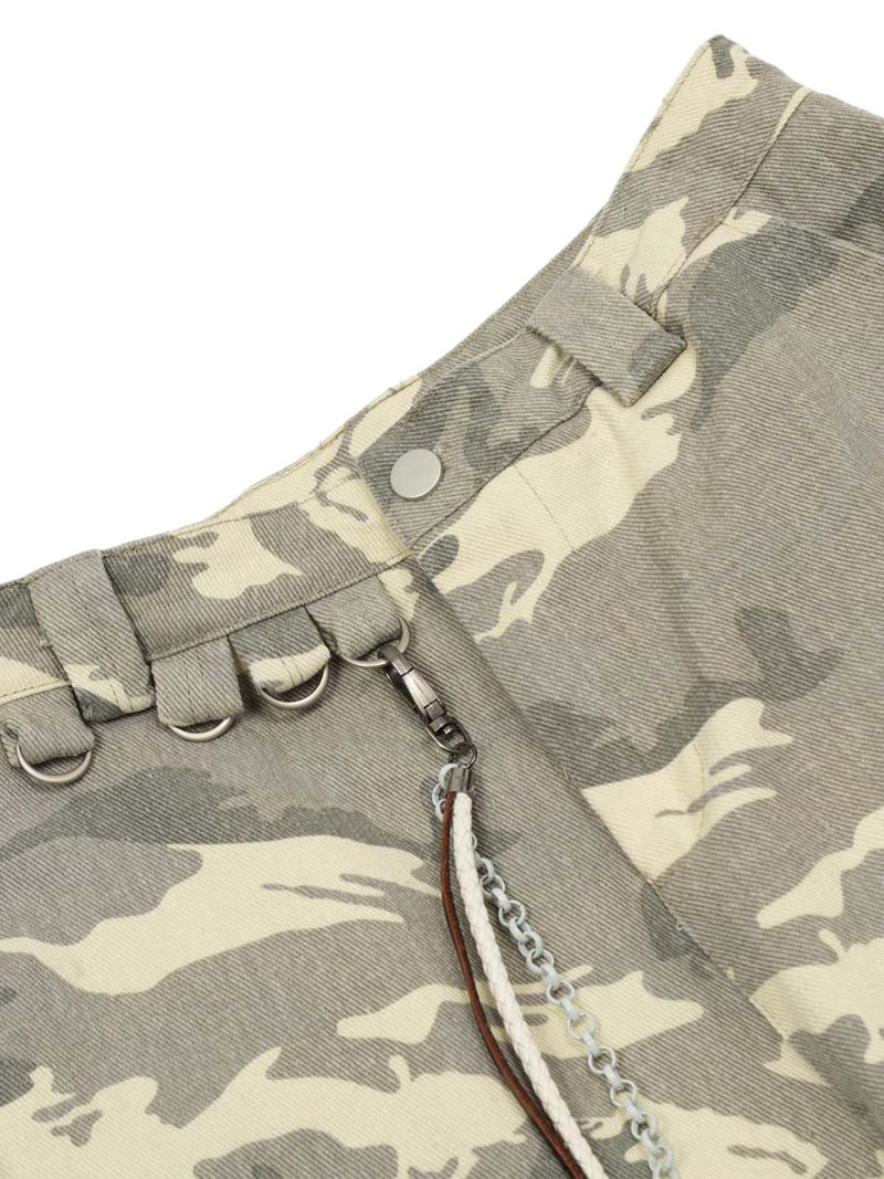 Camouflage Multi Pocket Cargo Pants