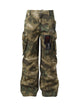 High Street Badge Camouflage Multi-Pocket Pants