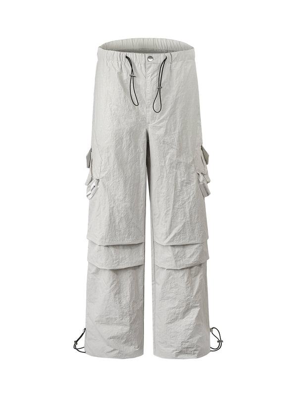 High Street Multi-pocket Cargo Casual Pants