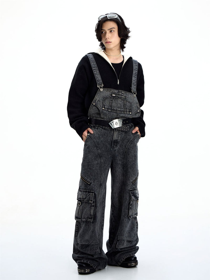 Unisex Denim Jeans Overall - chiclara