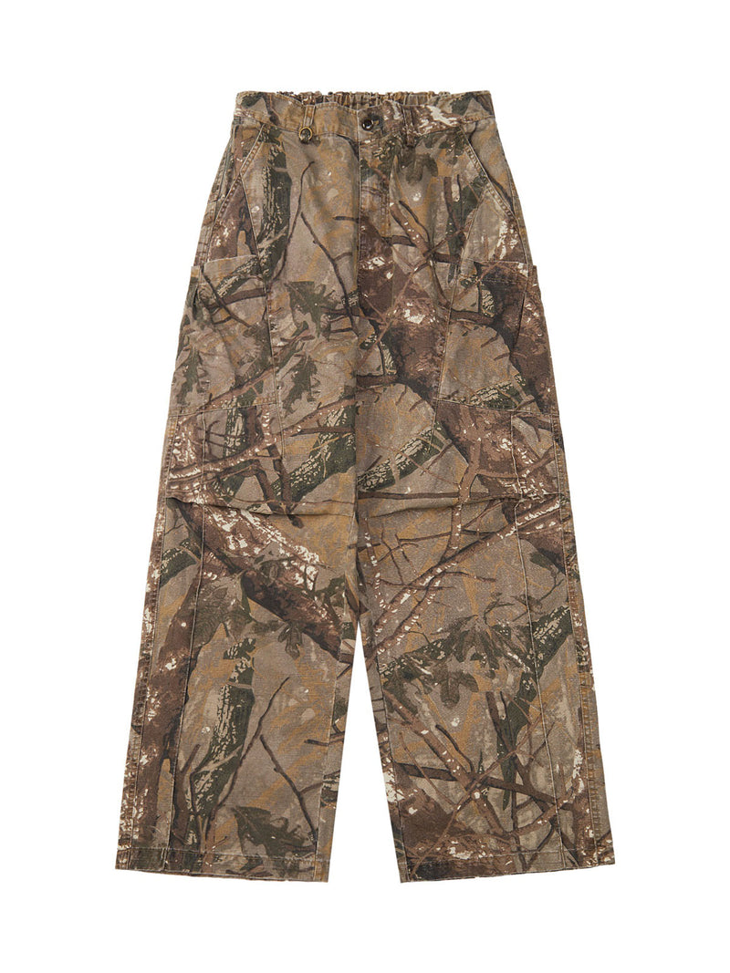 High Street Camouflage Casual Pants