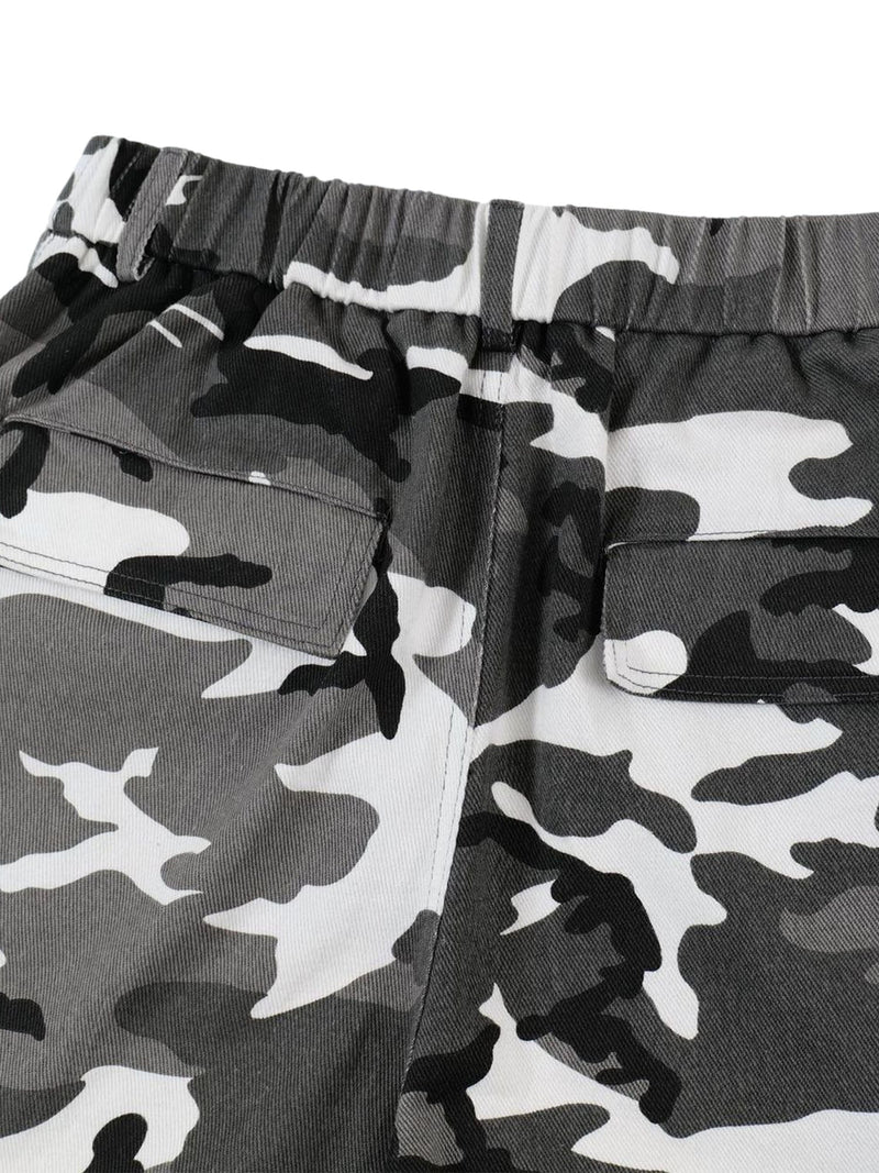 American High Street Camouflage Workwear Casual Jorts