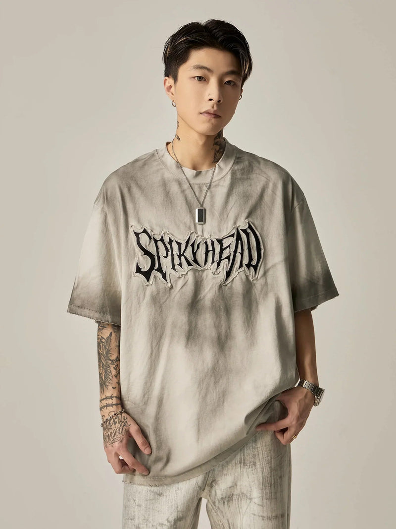 Sprayhead Grunge Graphic Oversized Tee