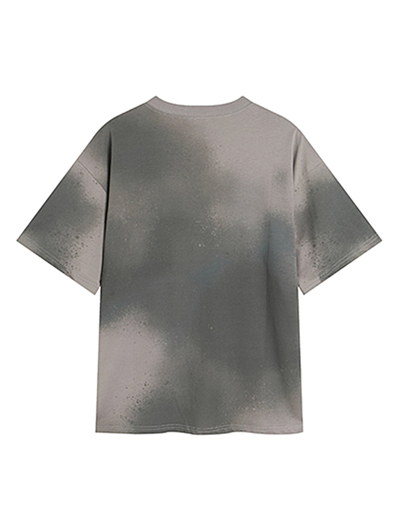 Graffiti Meteor Hammer Spray-painted T-shirt