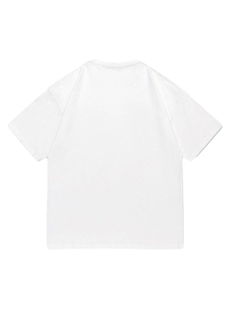 Letter Print Street Loose T-shirt