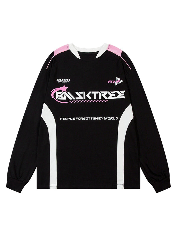 Racing Oversized Long Sleeve T-shirt