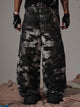 Tie-Dye Baggy Snow Camouflage Pants