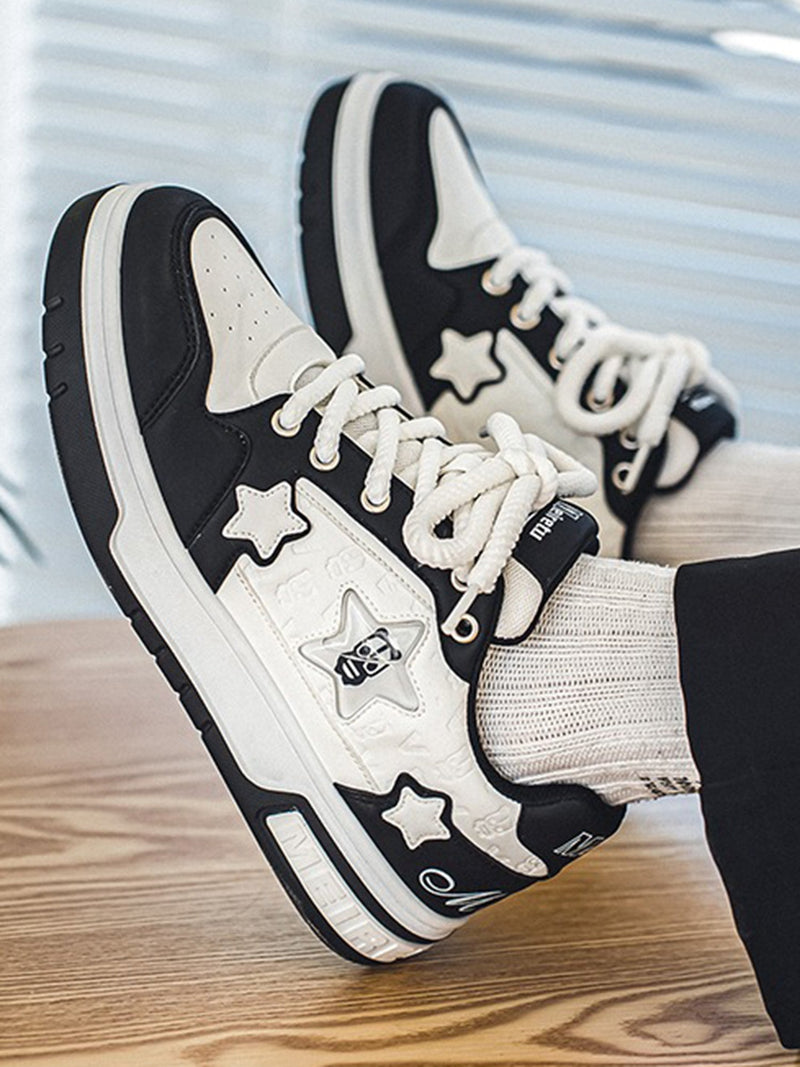 Star Chunky Retro Hip-Hop Sneakers