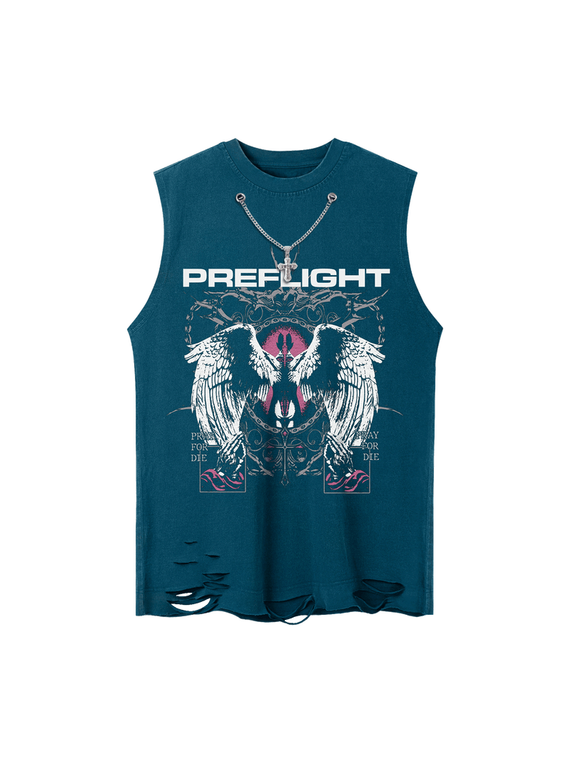 Angel Wings Street Rap Vest