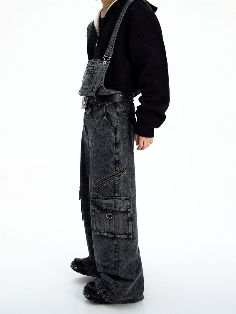 Unisex Denim Jeans Overall - chiclara