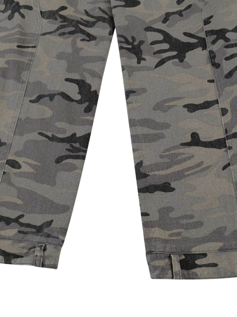 Camouflage Multi Pocket Cargo Pants