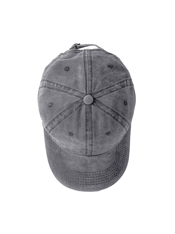 Washed Canvas Cap