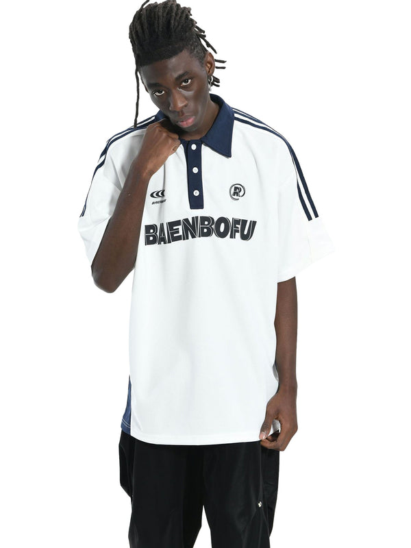 Retro Street Polo Short Sleeve T-Shirt